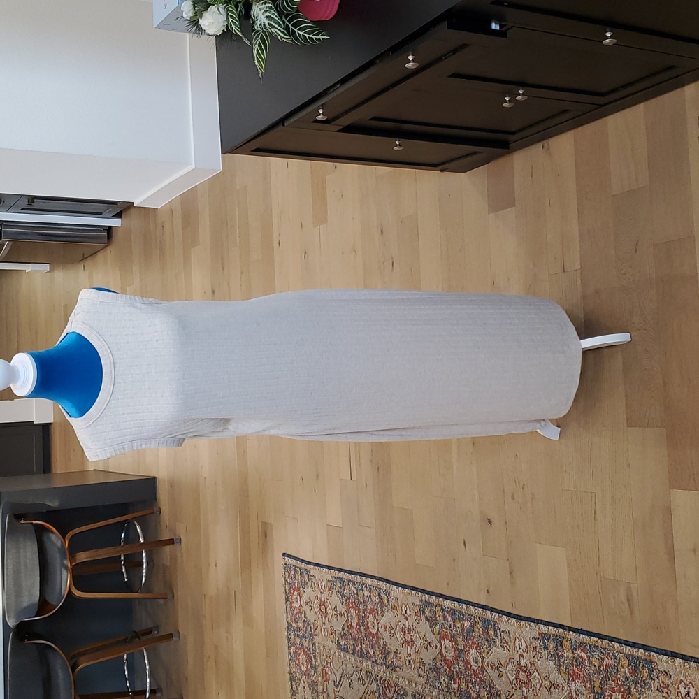 Universal Thread Cream Sleeveless Maxi Dress